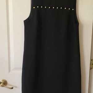 Michael Kors Sleeveless Black Dress